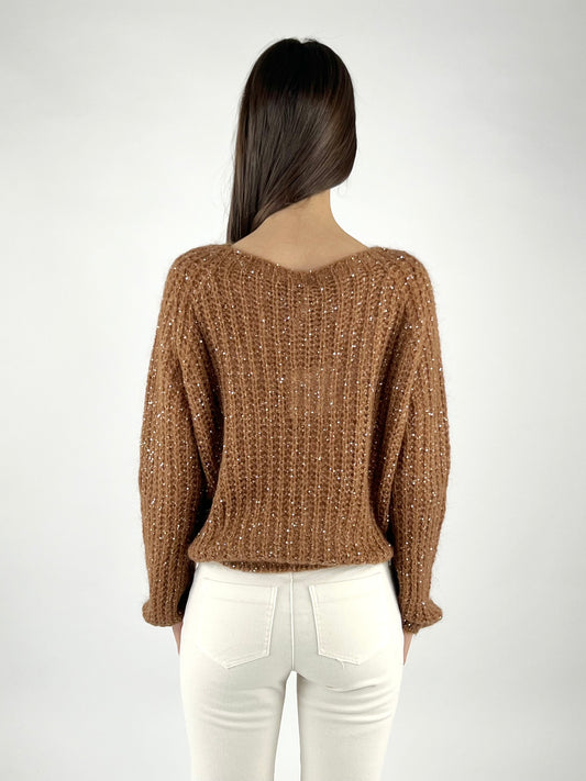 TENSIONE IN - MAGLIA MICRO PAILLETTES