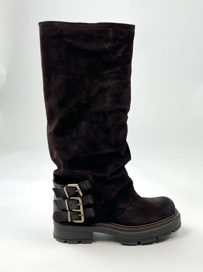 OVYÉ - STIVALE CROSTA FIBBIE