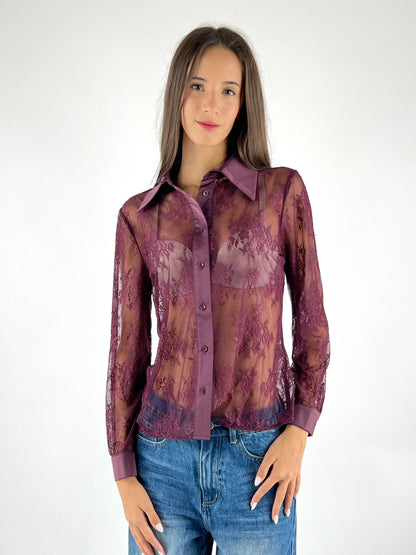SUSY MIX - CAMICIA IN PIZZO