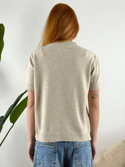 DEVA - MAGLIA COLLO DOPPIATO