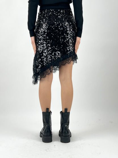 DEVA - GONNA ASIMMETRICA PAILLETTES