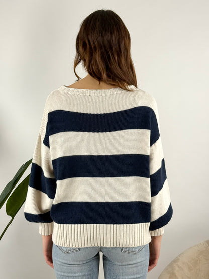 DEVA - MAGLIA BARCA RIGHE