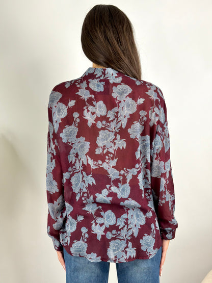 DEVA - CAMICIA VISCOSA E LANA