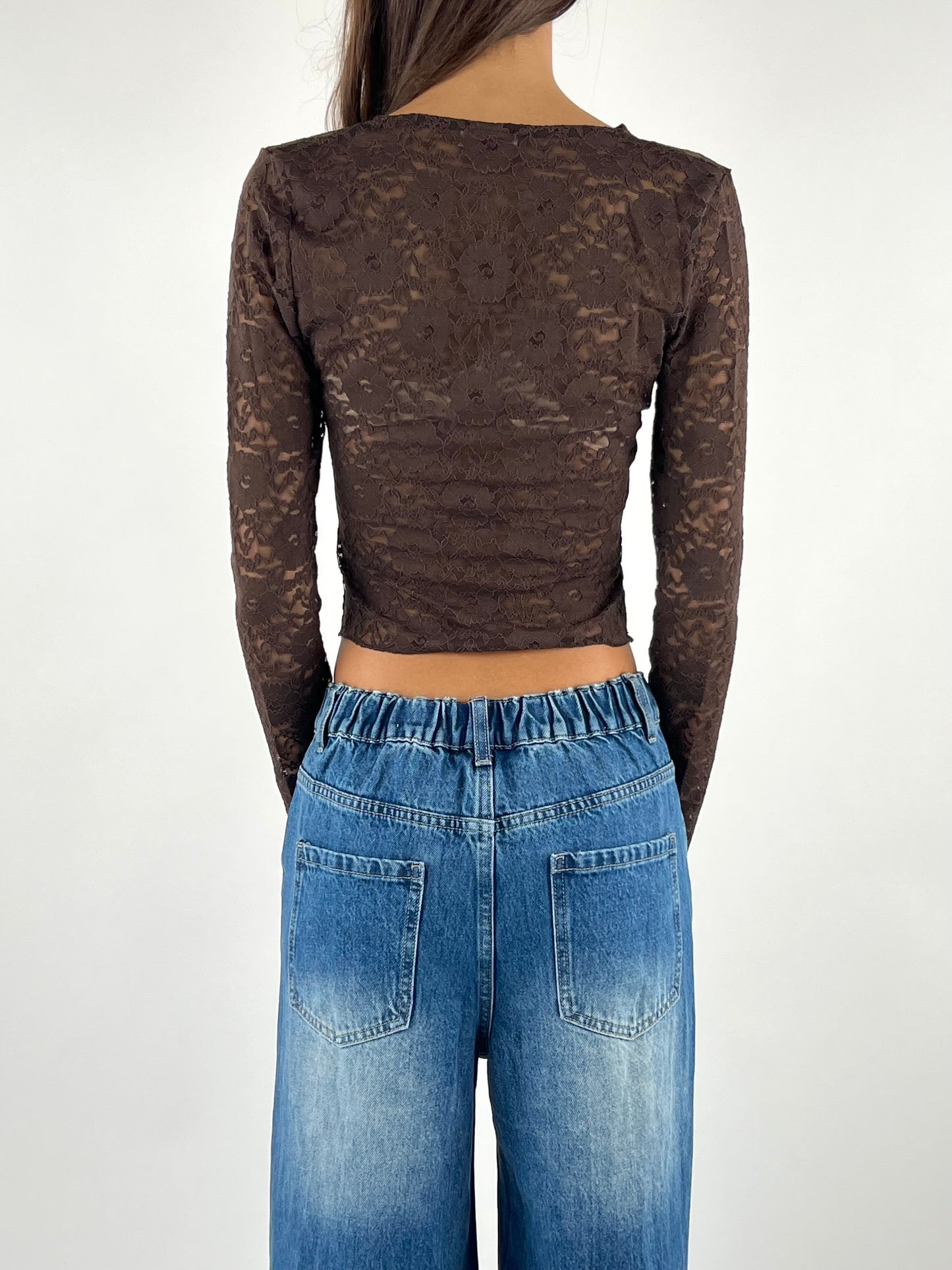 SUSY MIX - MAGLIA DRAPPEGGIO PIZZO