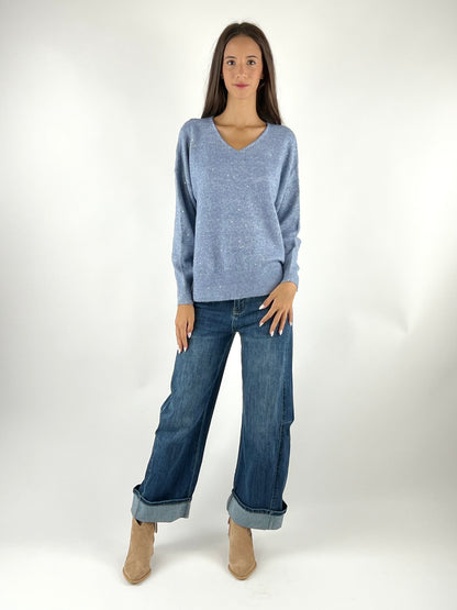 SUSY MIX - MAGLIA LUREX PAILLETTES