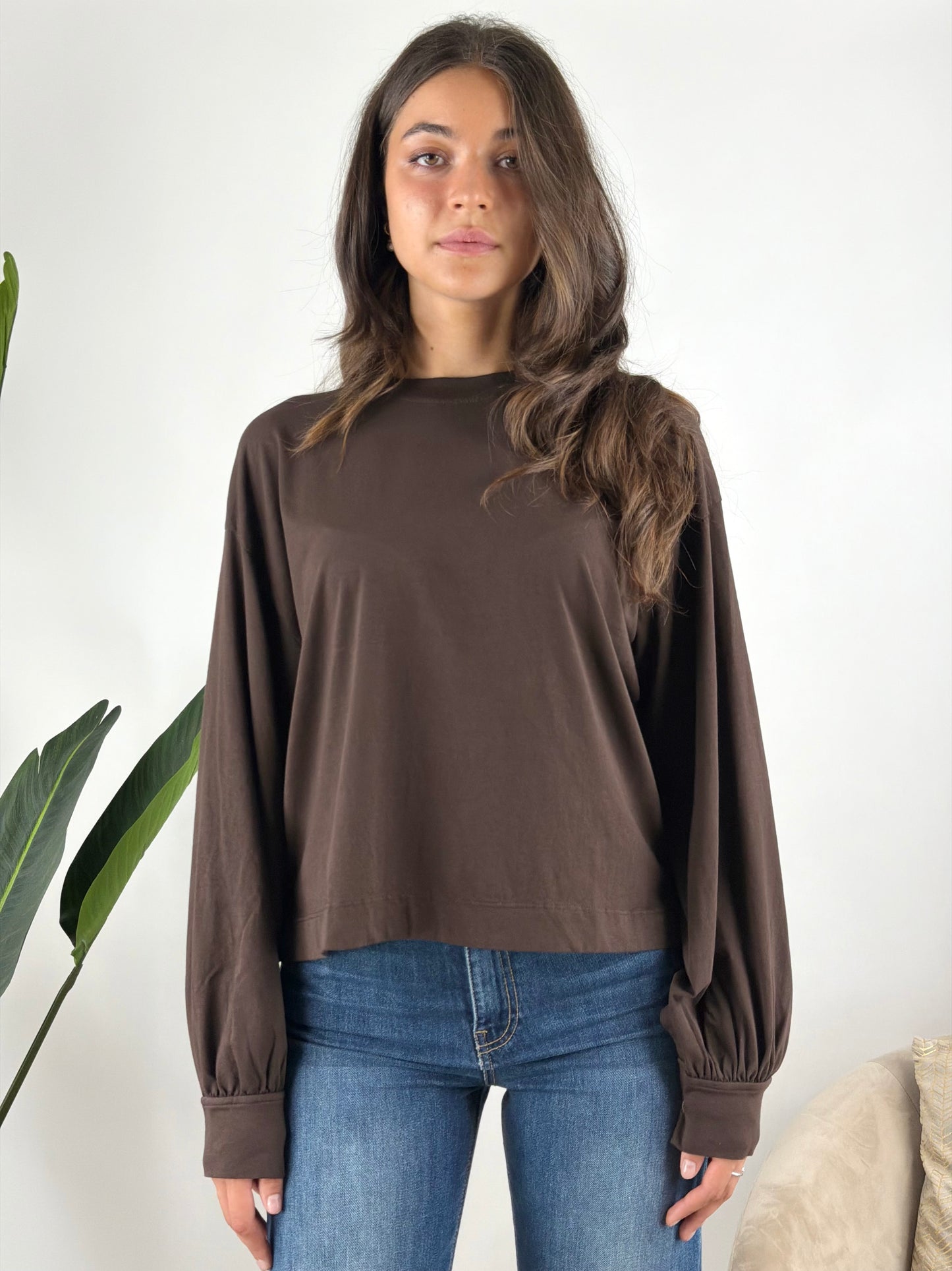 HAVEONE - MAGLIA MANICA PALLONCINO