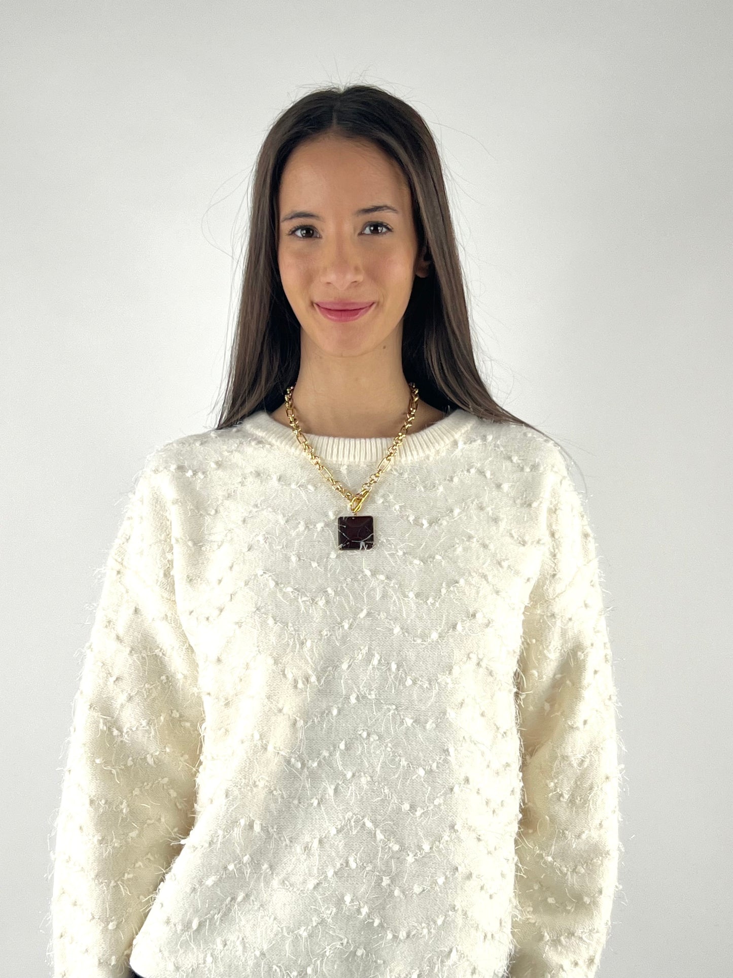 DEVA COUTURE PARIS - COLLANA CARRÉ