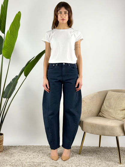 TENSIONE IN - JEANS BARREL COLORATO