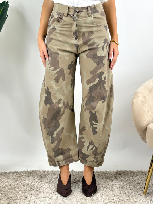 SUSY MIX - PANTALONE CAMOUFLAGE