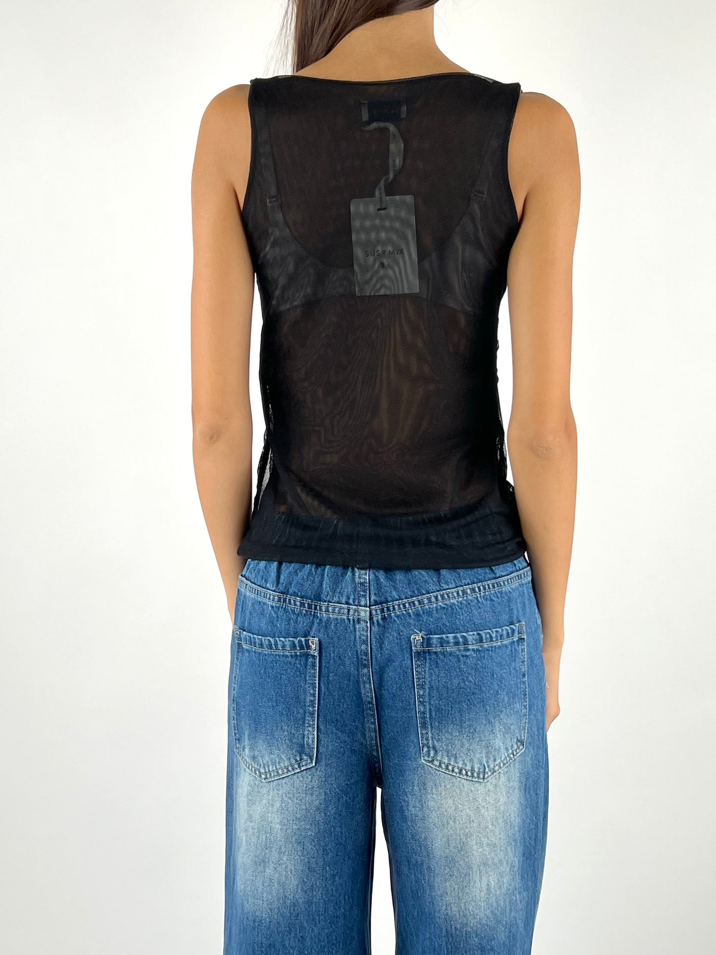 SUSY MIX - CANOTTA TULLE PIZZO