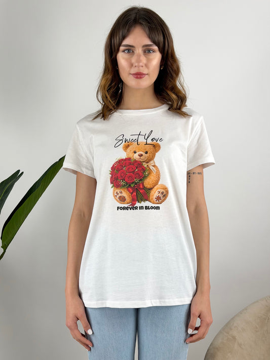 VICOLO - T-SHIRT ORSETTO