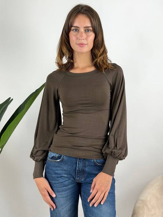 SUSY MIX - MAGLIA MANICA CARAMELLA