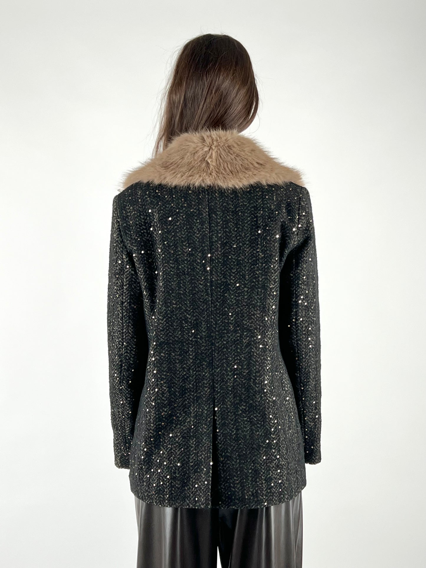 SUSY MIX - GIACCA COLLO ECOPELLICCIA