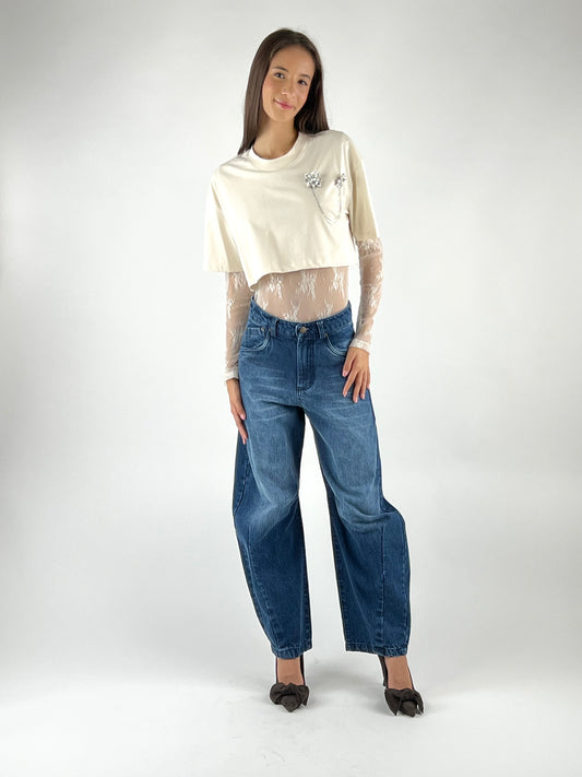 SUSY MIX - T-SHIRT + BODY PIZZO