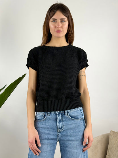 TENSIONE IN - MAGLIA SMANICATA