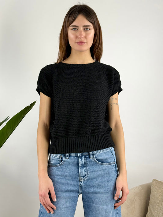 TENSIONE IN - MAGLIA SMANICATA