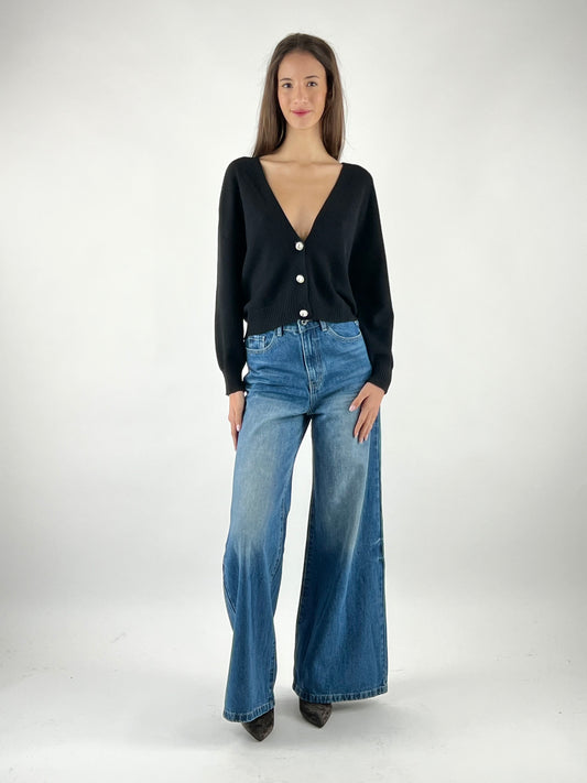 VICOLO - CARDIGAN BOTTONI GIOIELLO