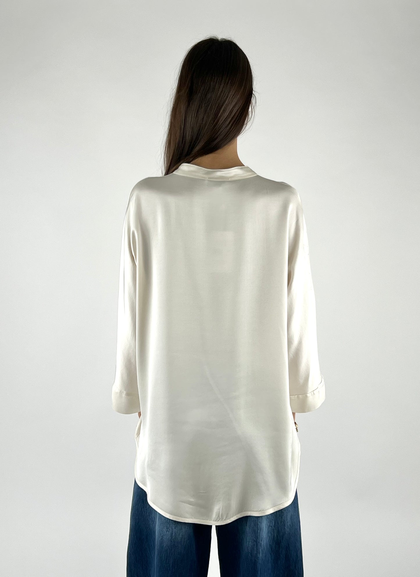 MOTEL - CAMICIA COREANA SATIN