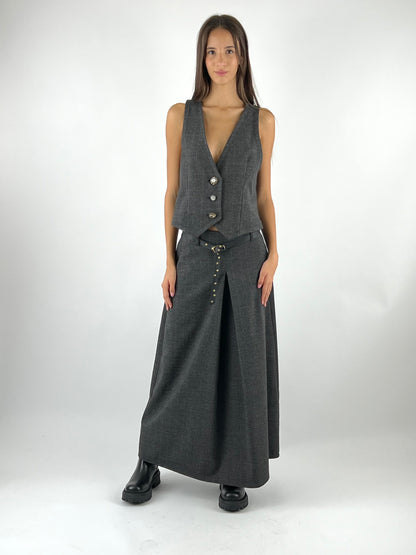 SUSY MIX - GILET GALLES BOTTONI GIOIELLO