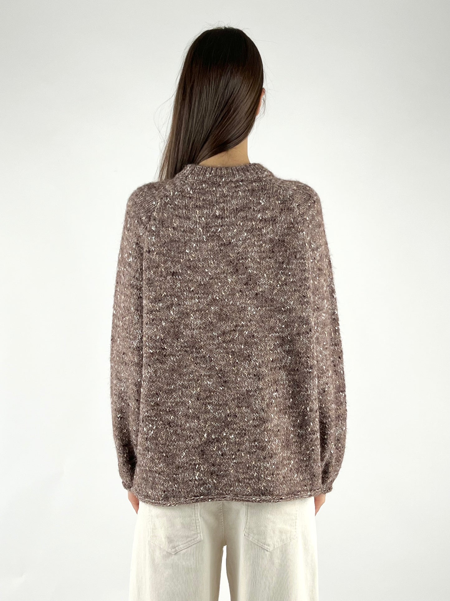 DEVA COUTURE PARIS - MAGLIA MULTIFILI PAILLETTES