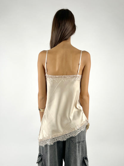 DEVA - TOP ASIMMETRICO PIZZO