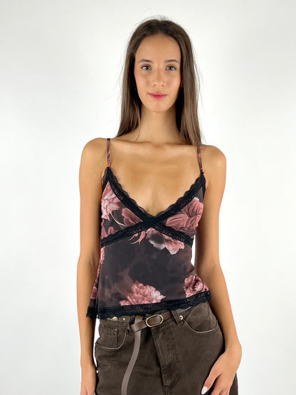 KONTATTO - TOP TULLE PIZZO