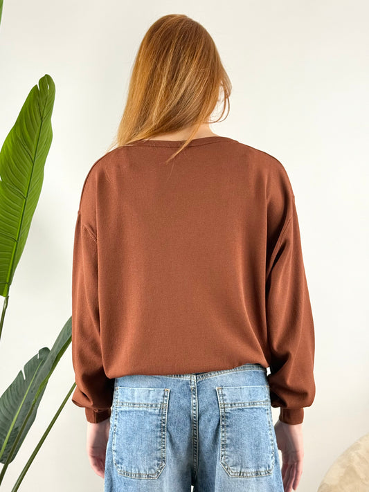 VICOLO - PULLOVER CROP