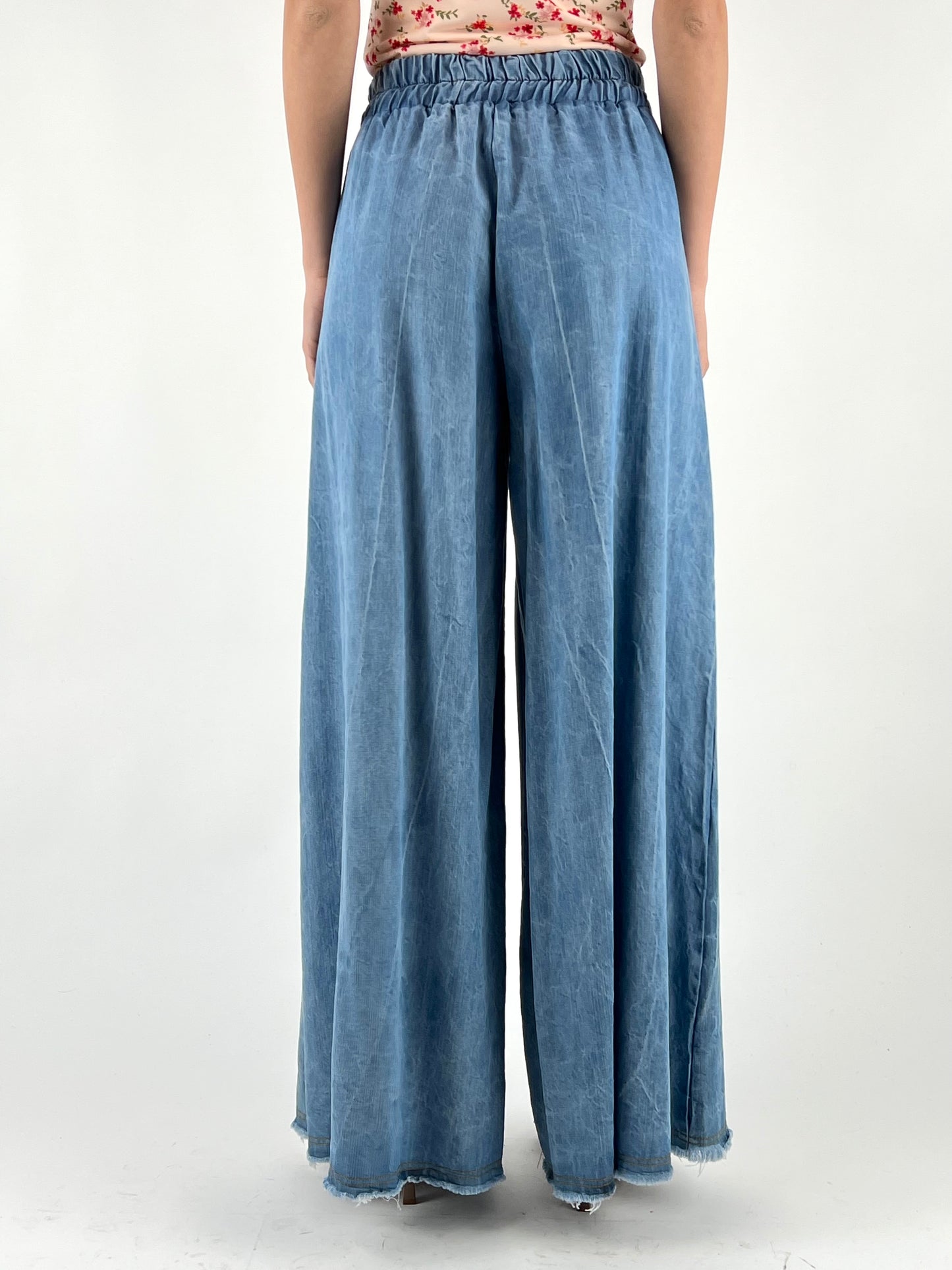 MOTEL - JEANS CHAMBRAY COULISSE