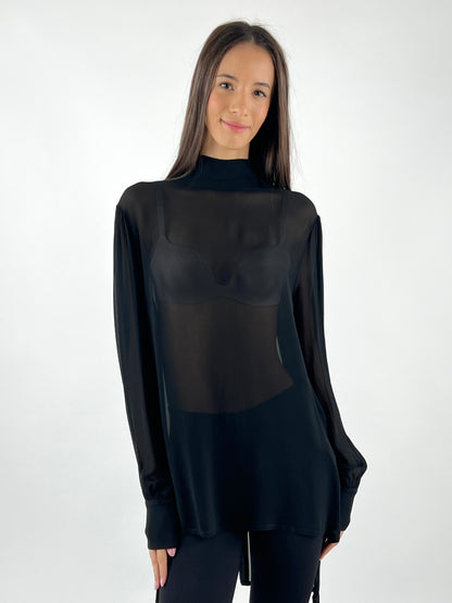 SUSY MIX - MAXI BLUSA BOTTONI