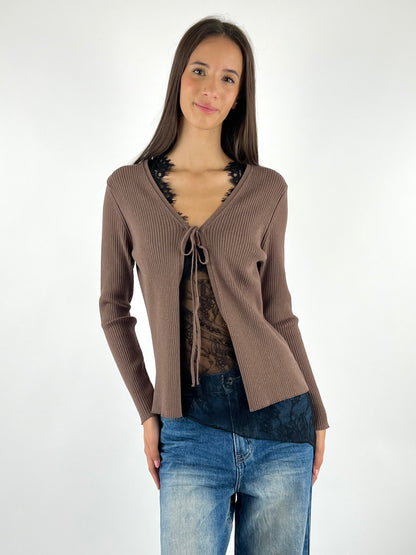 KONTATTO - CARDIGAN LACCI