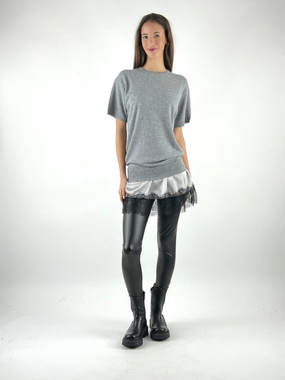 VICOLO - ABITO MAGLIA SATIN