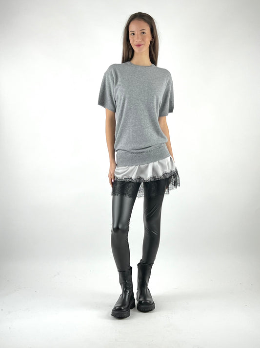 VICOLO - ABITO MAGLIA SATIN