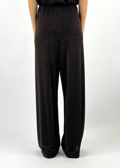 KONTATTO - PANTALONE PALAZZO LUREX