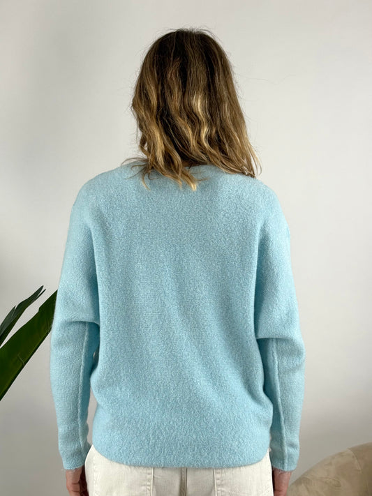 KONTATTO - MAGLIA SOFT YARN SCOLLO V