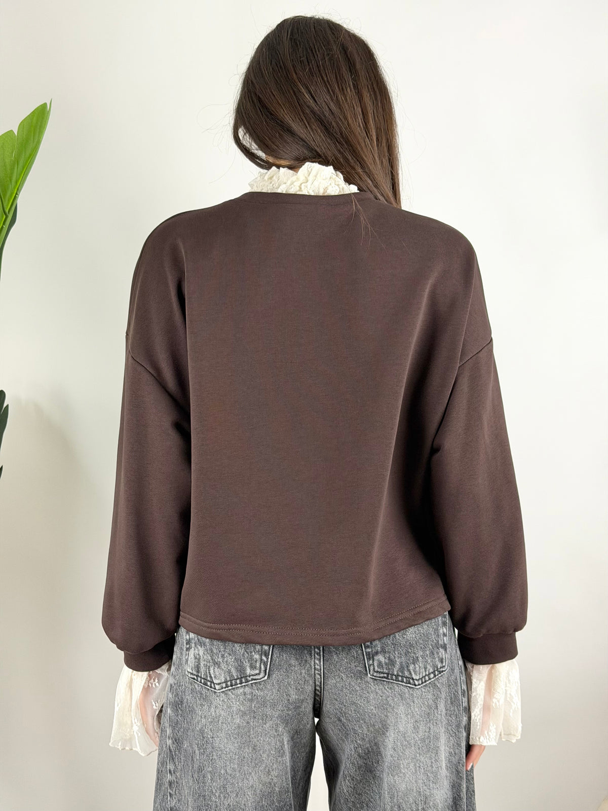 HAVEONE - FELPA PIZZO