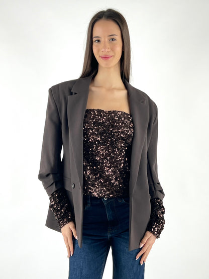 MOTEL - GIACCA MANICHE PAILLETTES