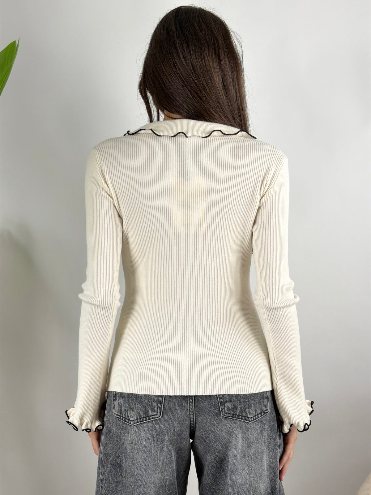 HAVEONE - MAGLIA SCOLLO V ROUCHES