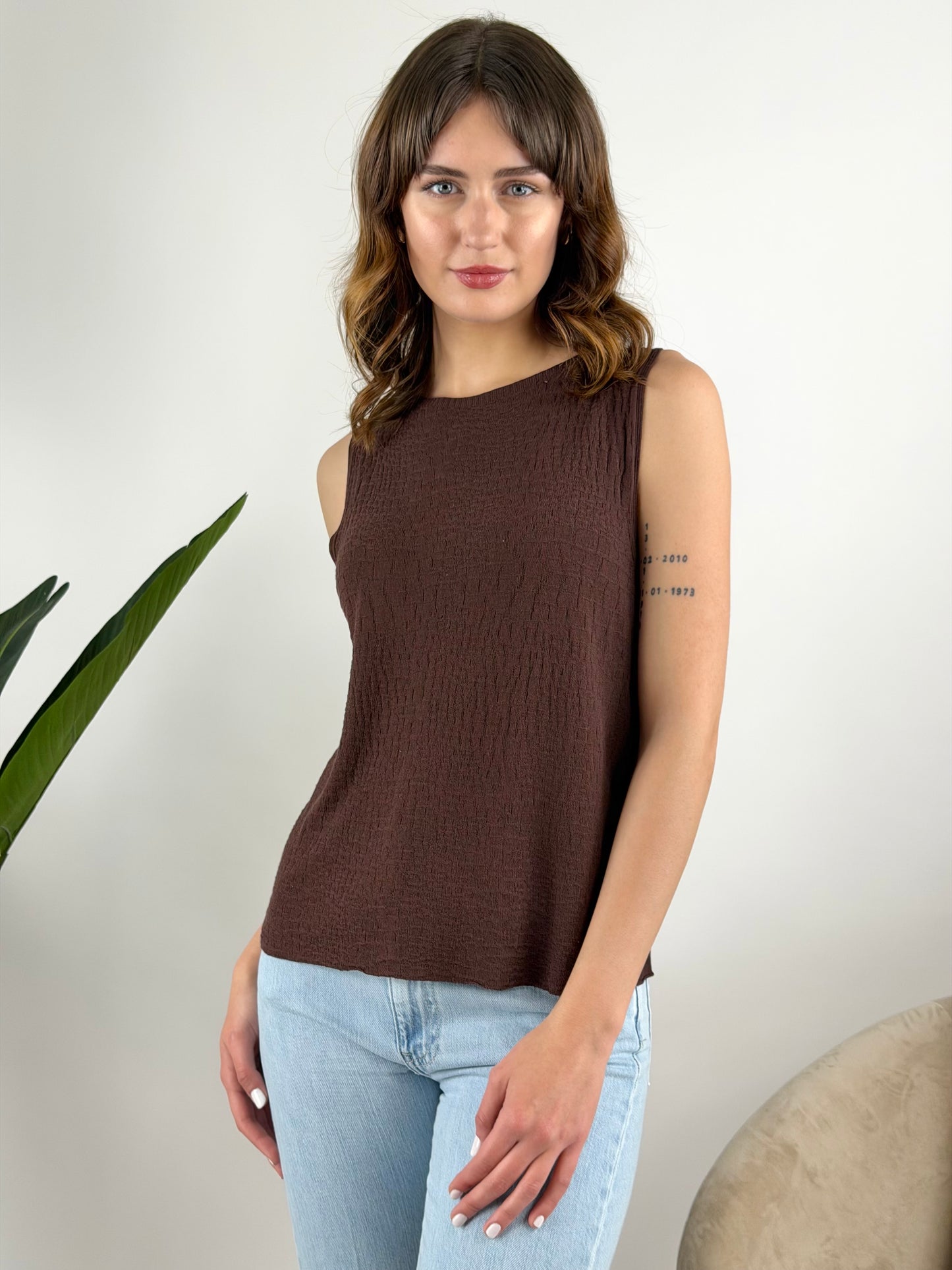 KONTATTO - TOP TRICOT COCCO