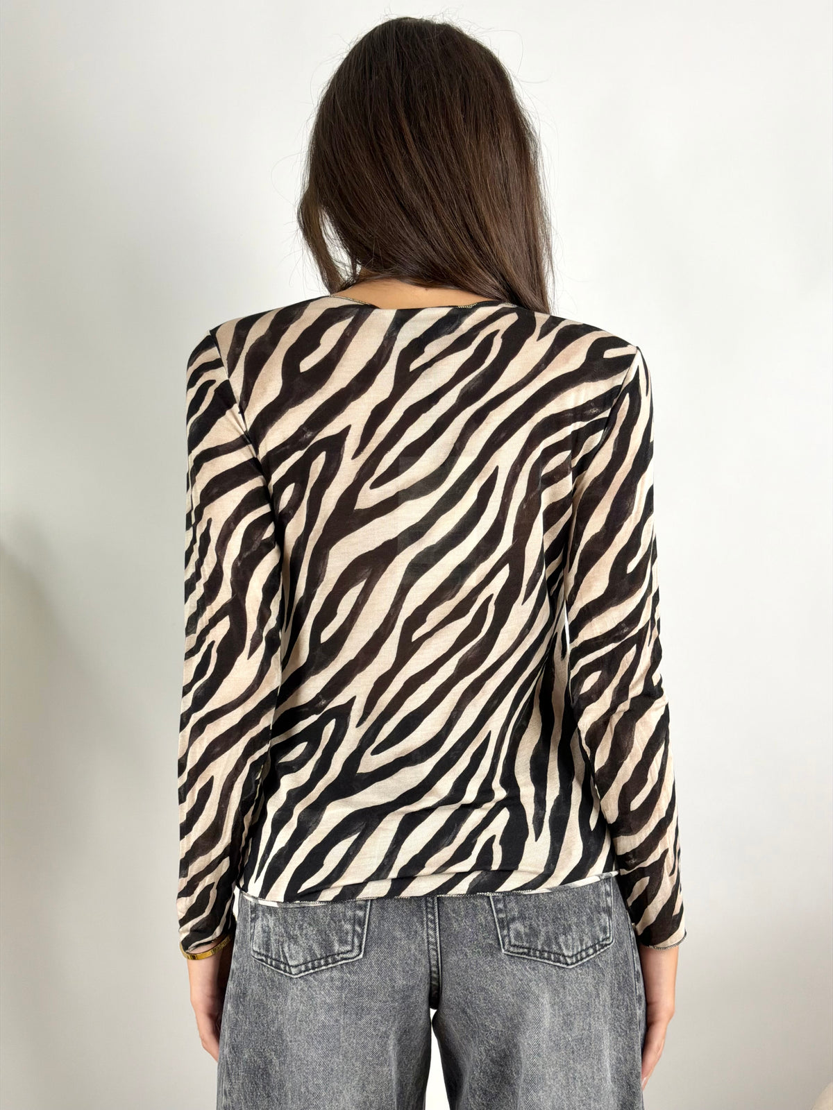HAVEONE - MAGLIA ZEBRATA
