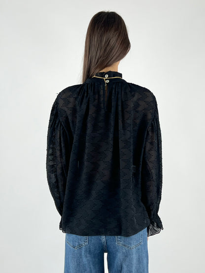 DEVA COUTURE PARIS - CAMICIA COLLO CRATERE