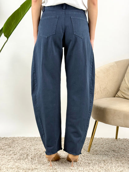 TENSIONE IN - JEANS BARREL COLORATO