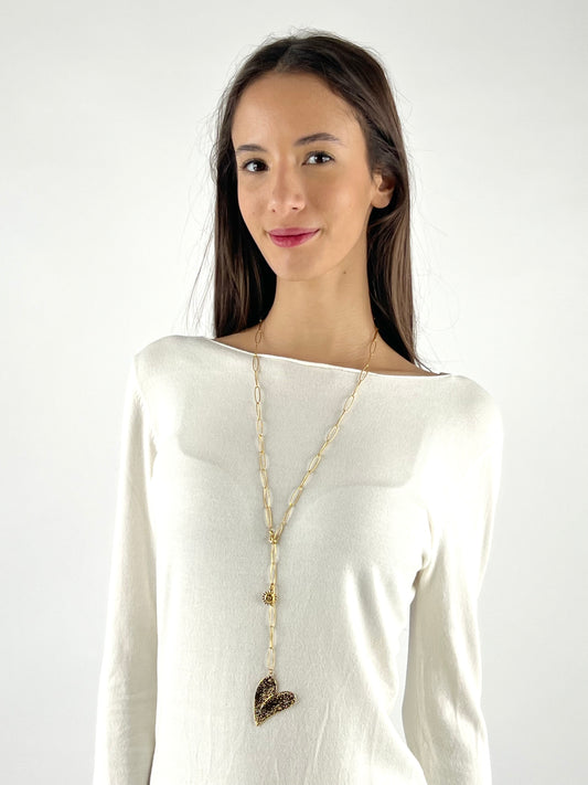 DEVA COUTURE PARIS - CATENA LUNGA CUORE