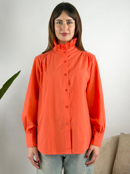 DEVA COUTURE PARIS - CAMICIA COREANA ROUCHES