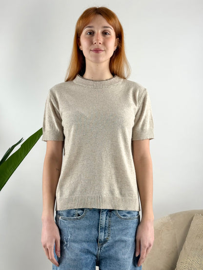 DEVA - MAGLIA COLLO DOPPIATO