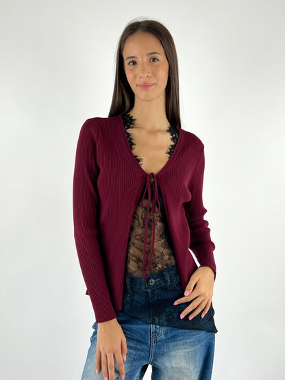 KONTATTO - CARDIGAN LACCI
