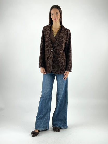DEVA COUTURE PARIS - GIACCA DAMASCATA