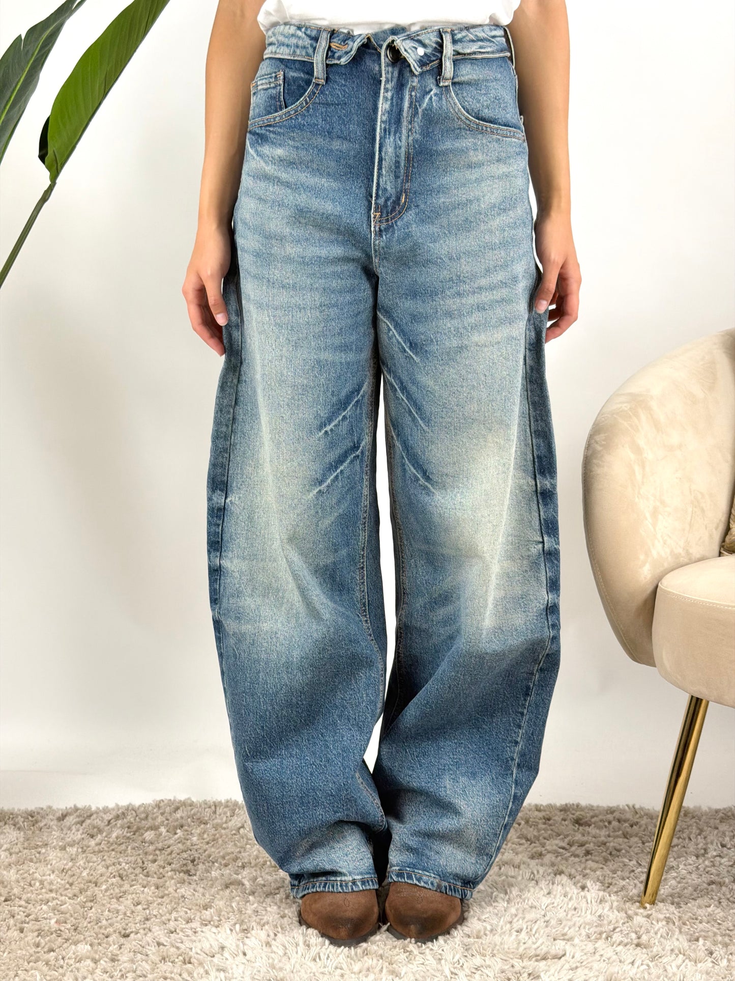 DEVA - JEANS FOLD OVER