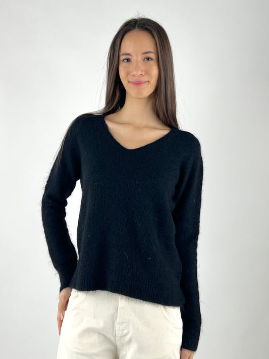 KONTATTO - MAGLIA SOFT YARN SCOLLO V