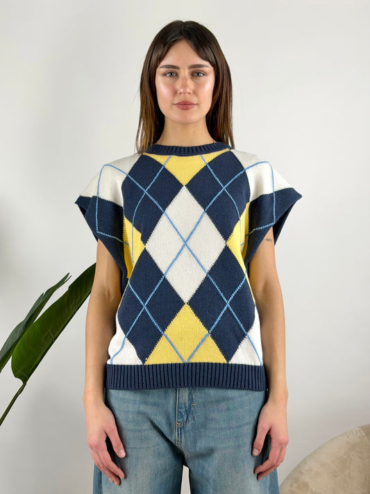 TENSIONE IN - GILET ROMBI