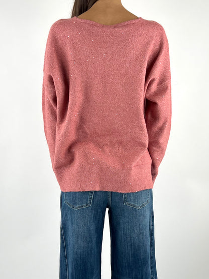 SUSY MIX - MAGLIA LUREX PAILLETTES